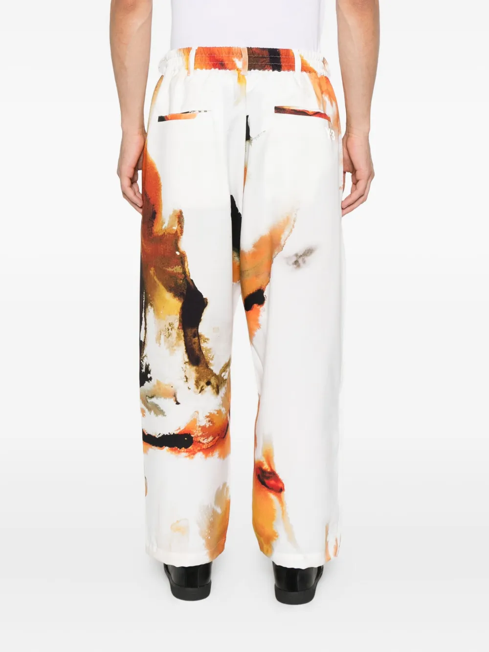 Y-3 x Yohji Yamamoto trainingsbroek Wit