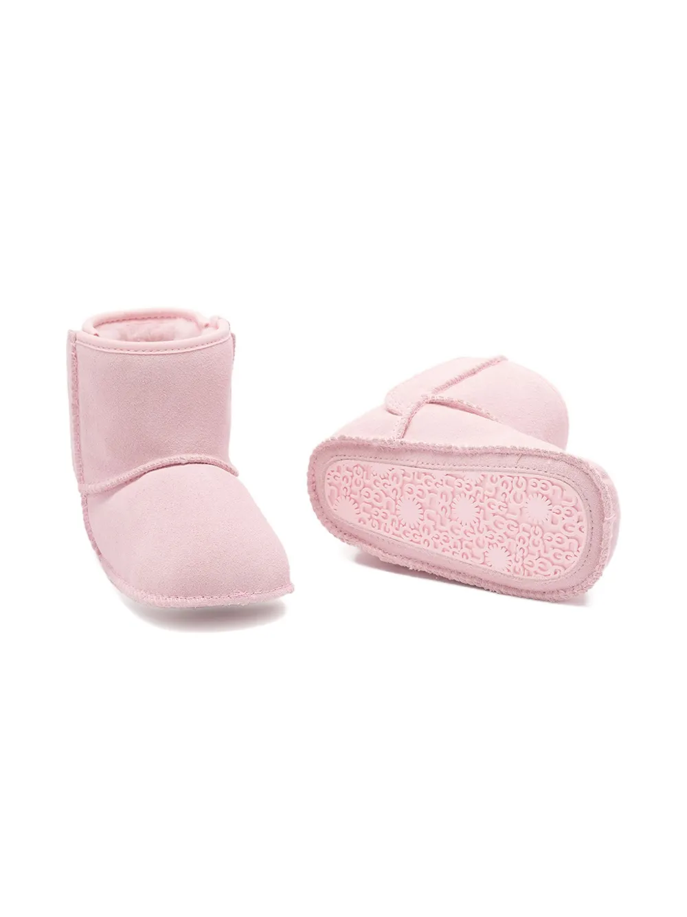 UGG Kids Classic suede ankle boots Pink