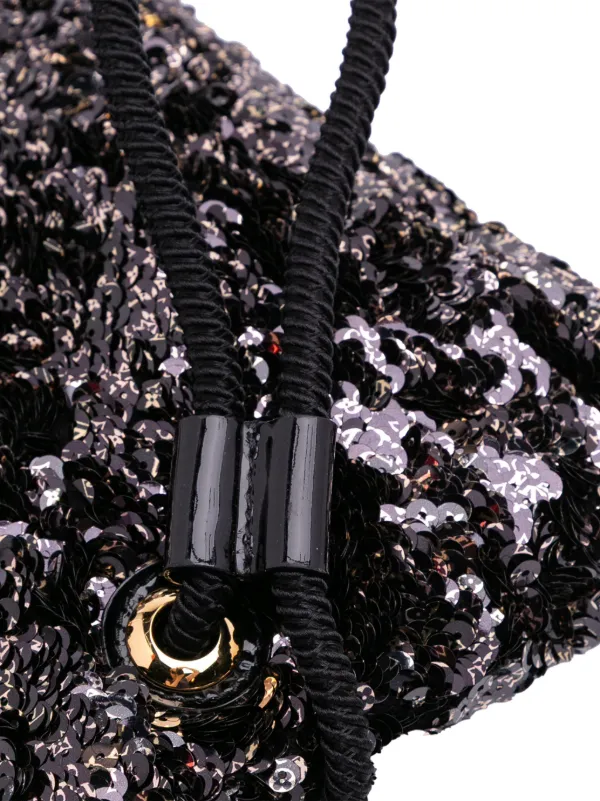 Louis Vuitton Pre-Owned 2010 Sequins Rococo Pochette Clutch Bag Black  FARFETCH AZ