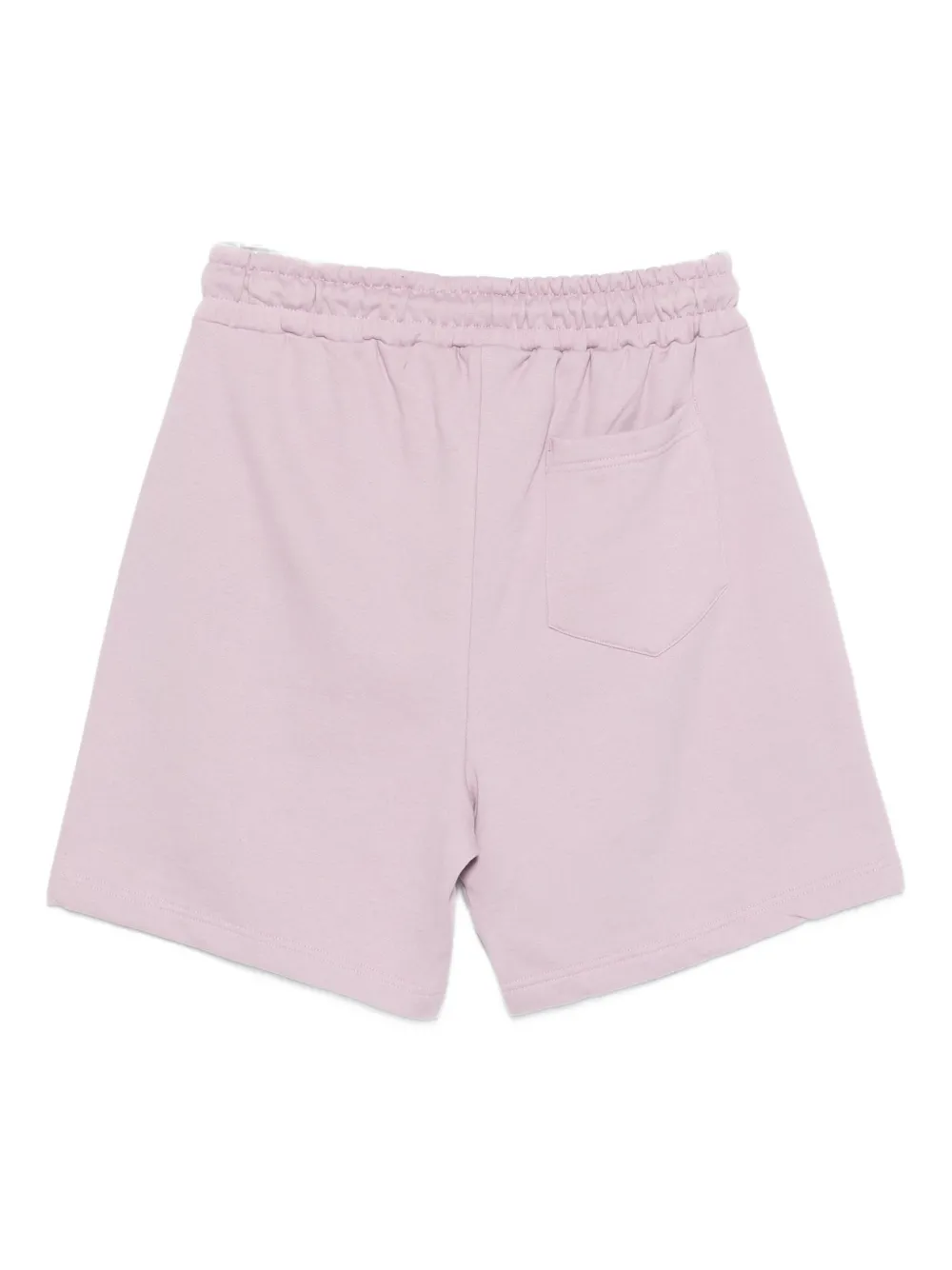 Flâneur Logo-print Drawstring Track Shorts In Purple