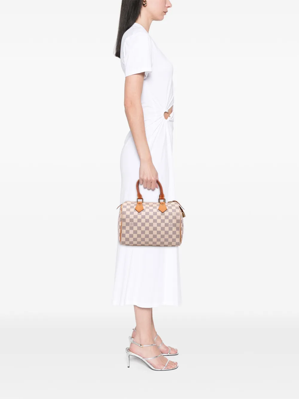Louis Vuitton Pre-Owned 2013 Damier Azur Speedy 25 boston bag | Pre-Owned | Image 2