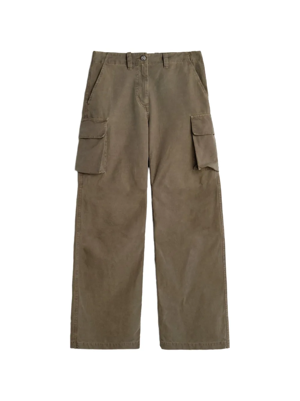 OUR LEGACY Peak broek met cargo zak Bruin