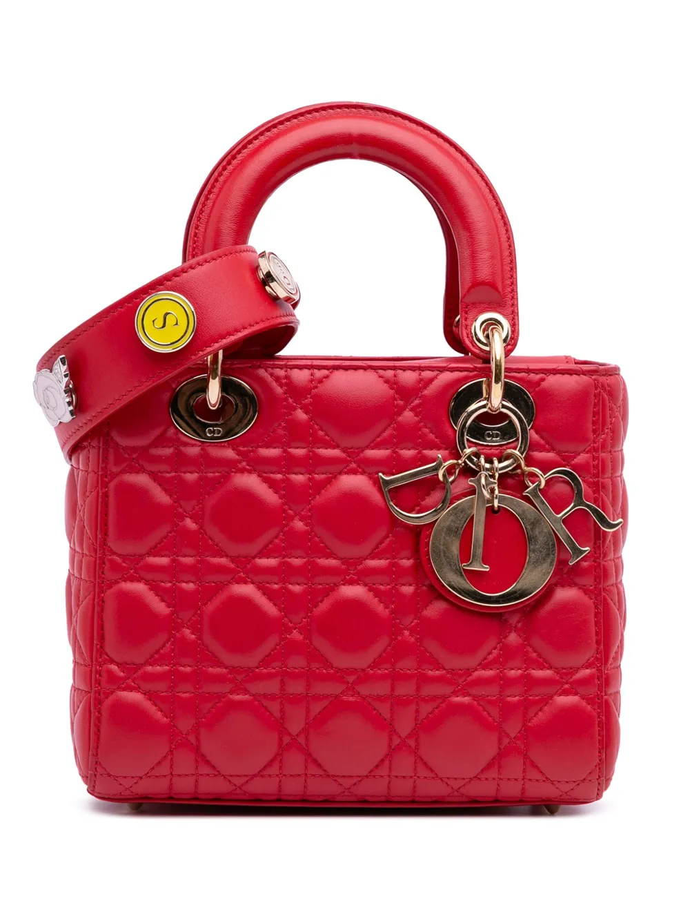 2017 Small Lambskin Cannage My ABCDior Lady Dior satchel