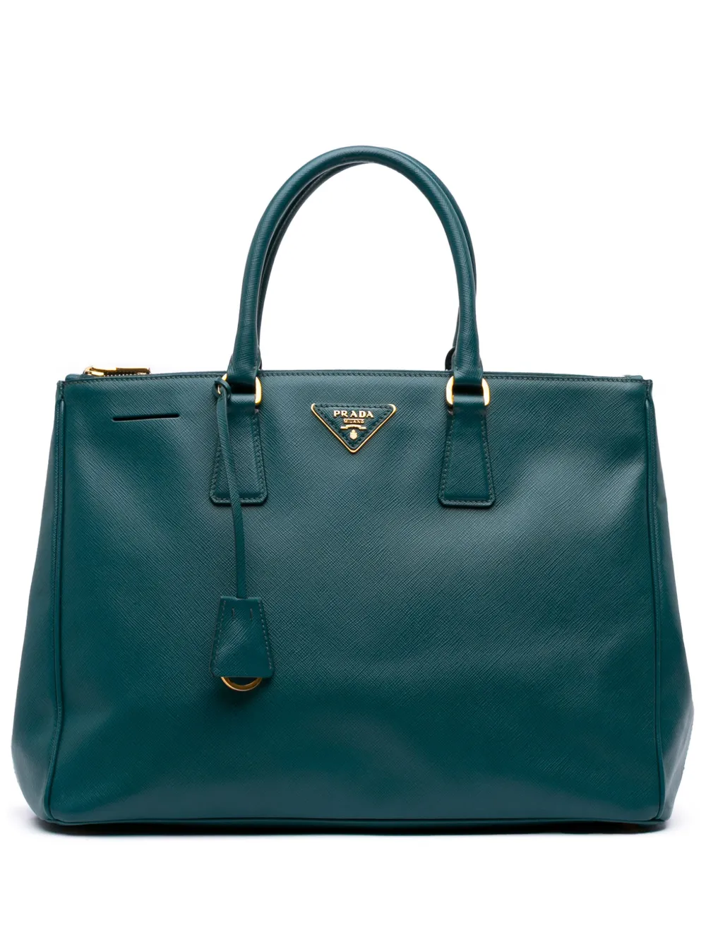 2010-2025 Large Saffiano Lux Galleria Double Zip satchel
