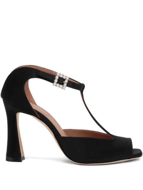 Malone Souliers 90mm Nomi embellished T-bar heeled sandals