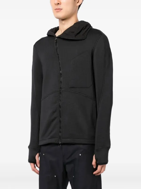 Maharishi Asymmetric zip-fastening Jacket | Black | FARFETCH BE