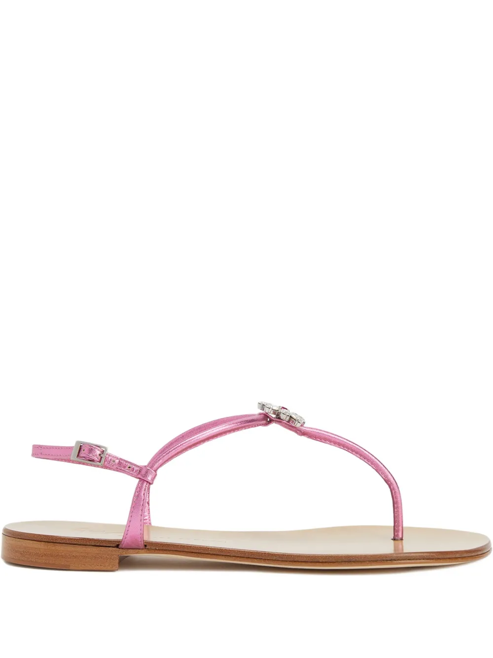 Giuseppe Zanotti Geltrude crystal-embellished sandals Pink