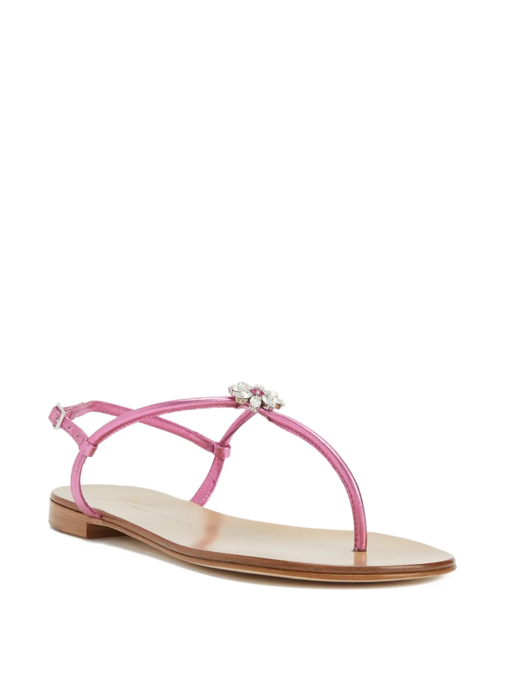 Giuseppe Zanotti Geltrude crystal-embellished sandals Pink