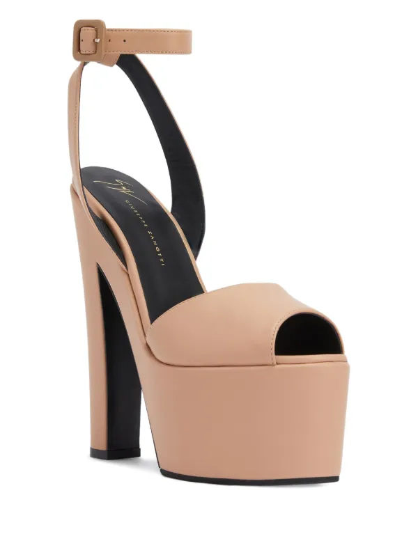 Giuseppe Zanotti 170mm Tarifa Platform Sandals | Pink | FARFETCH