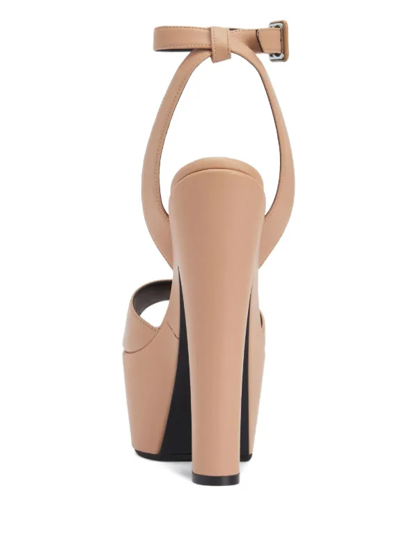 Giuseppe Zanotti 170mm Tarifa Platform Sandals | Pink | FARFETCH