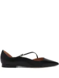 Malone Souliers Bettina pointed-toe buckle flats - Black