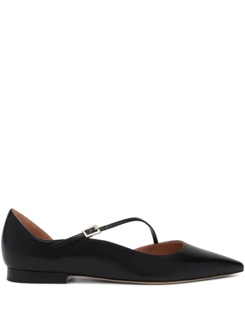 Malone Souliers Bettina pointed-toe buckle flats