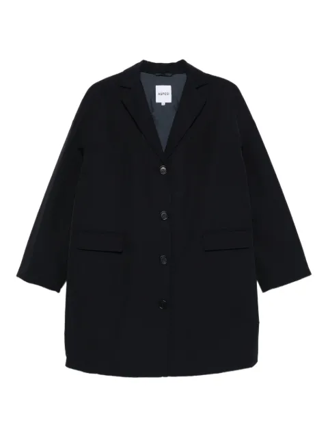 ASPESI button-fastening notched-lapel coat