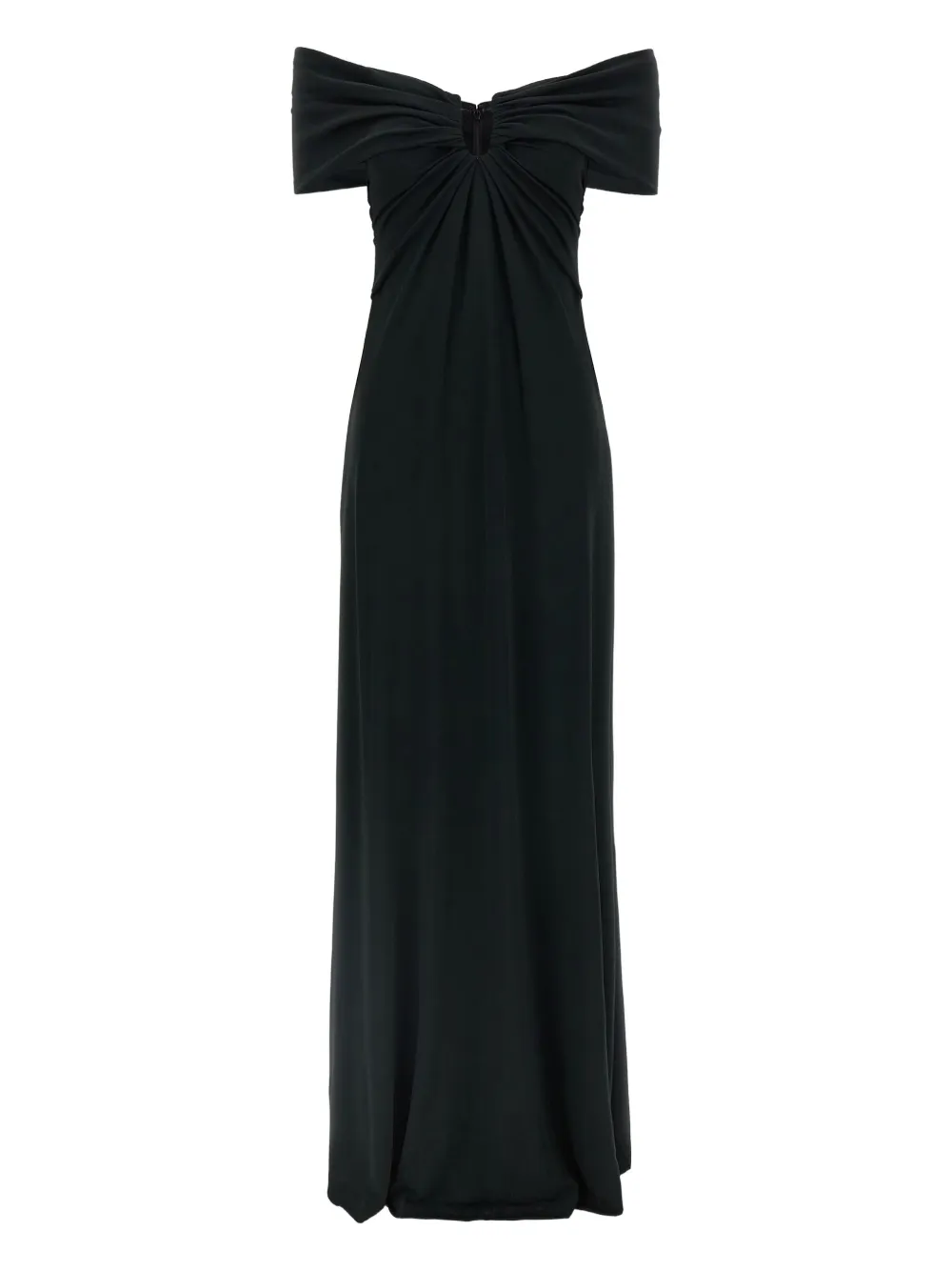 Carolina Herrera Off-shoulder avondjurk Zwart