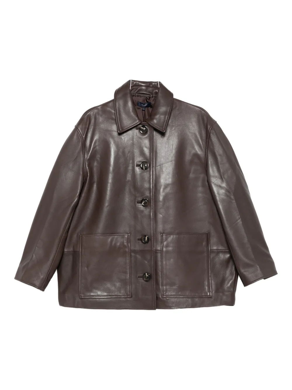 Soeur Vincenzo Button-fastening Patch-pocket Jacket In Brown