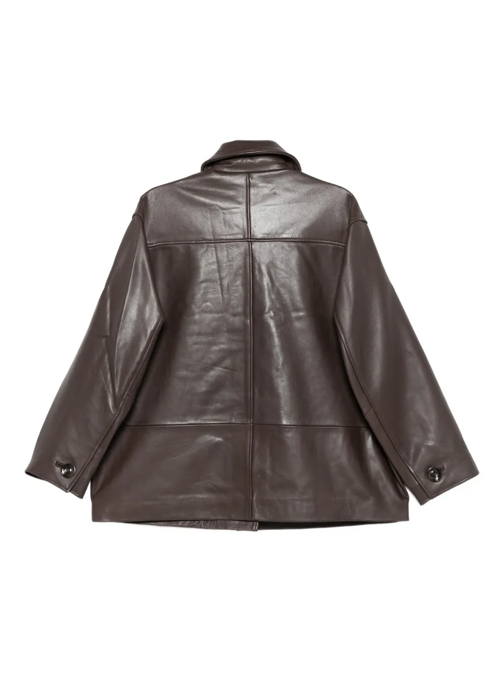 Soeur Vincenzo Button-fastening Patch-pocket Jacket In Brown