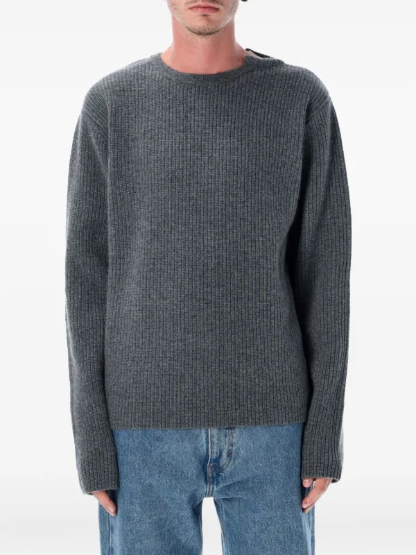 elegancese カシミヤ グレー extreme cashmere Extreme Cashmere カシミア セーター | グレー | FARFETCH JP