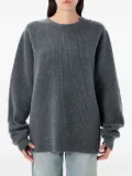 extreme cashmere ribbed cashmere sweater - Grey