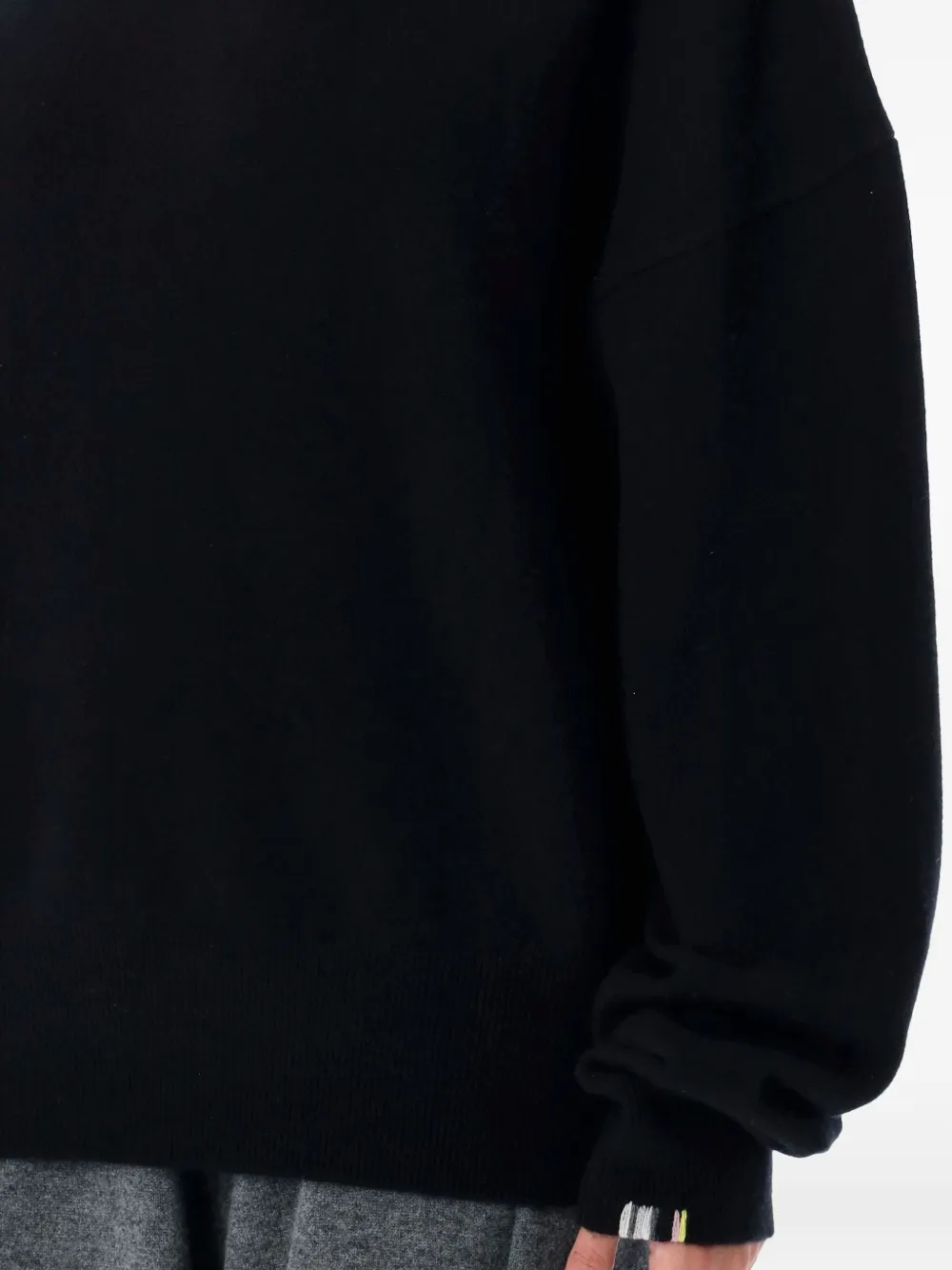 extreme cashmere Crew Hop kasjmier trui RAVEN