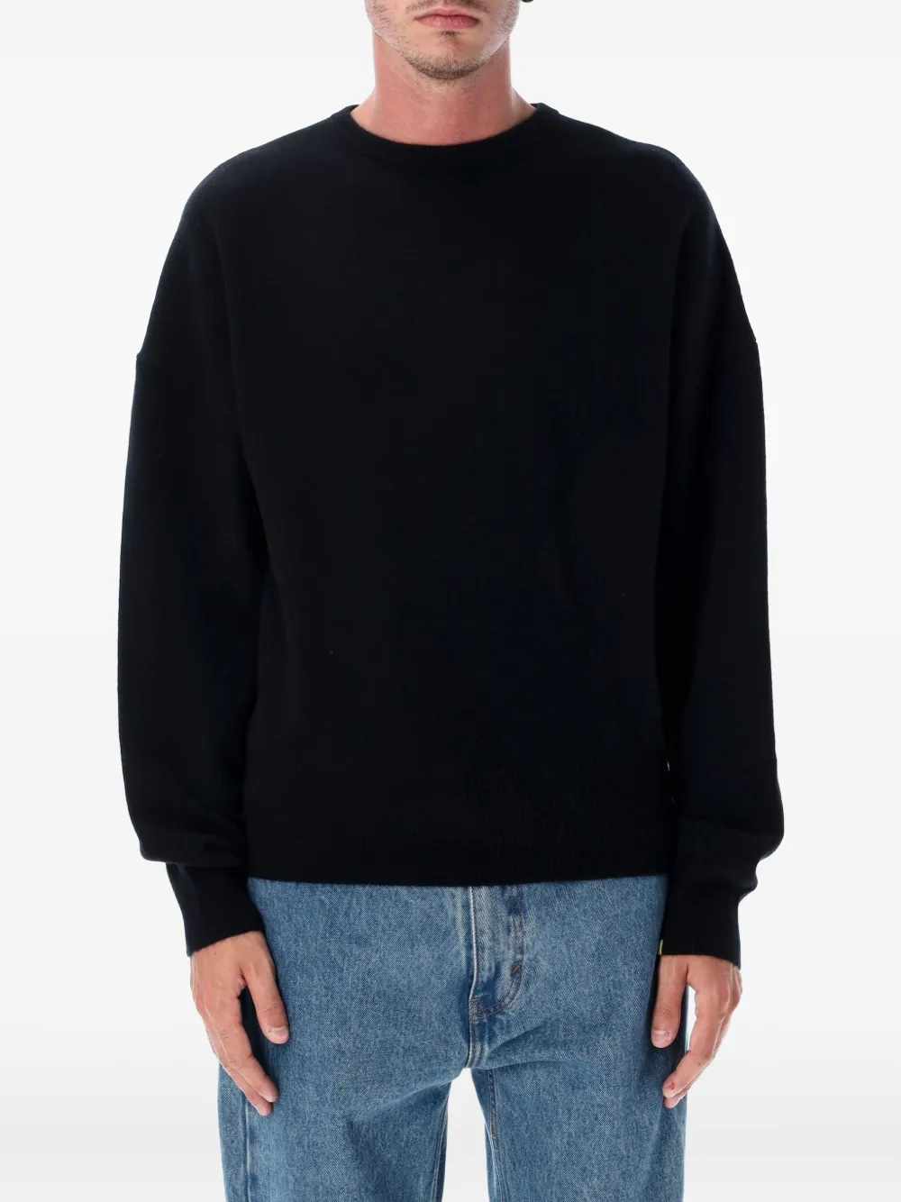 extreme cashmere Crew Hop kasjmier trui RAVEN