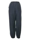 JOSEPH elastic-cuff cotton Trousers - Blue