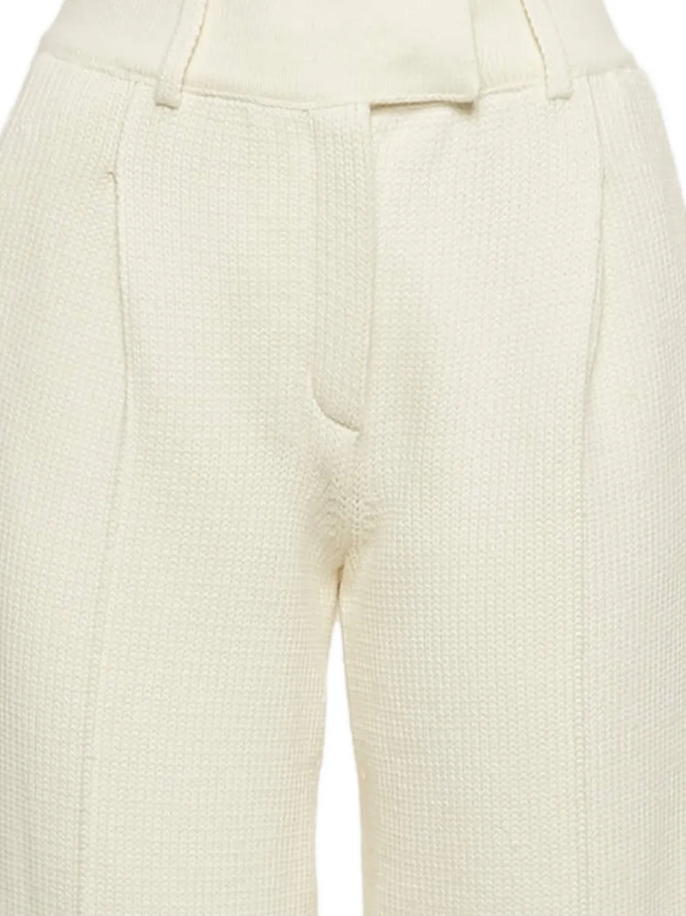 Fendi Pre-Owned Gebreide broek - Beige