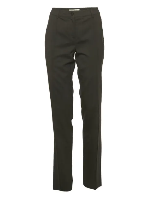 Burberry Pre-Owned 2024 front-crease trousers