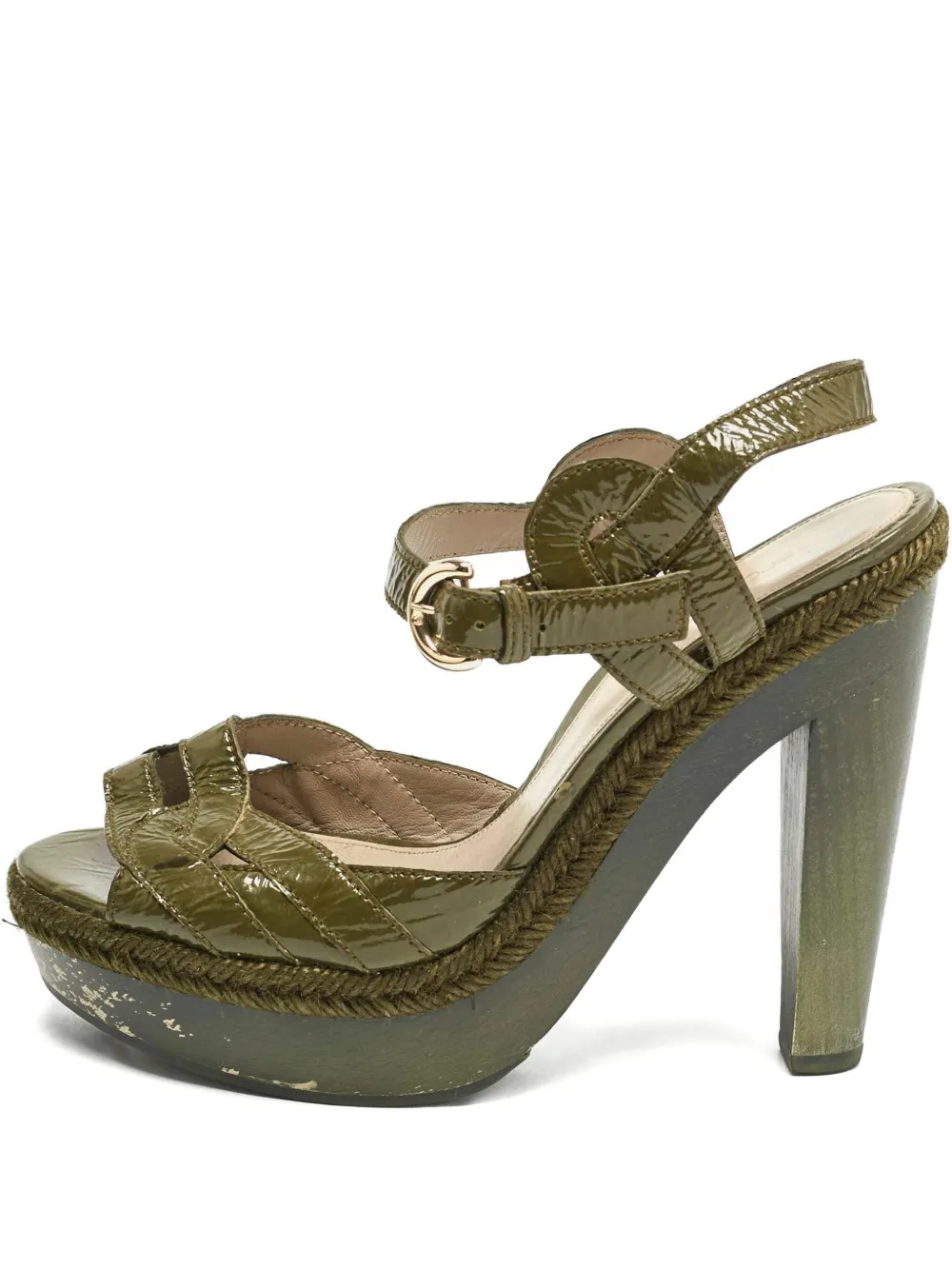 Sergio Rossi Vintage 1154657 Green - Grün