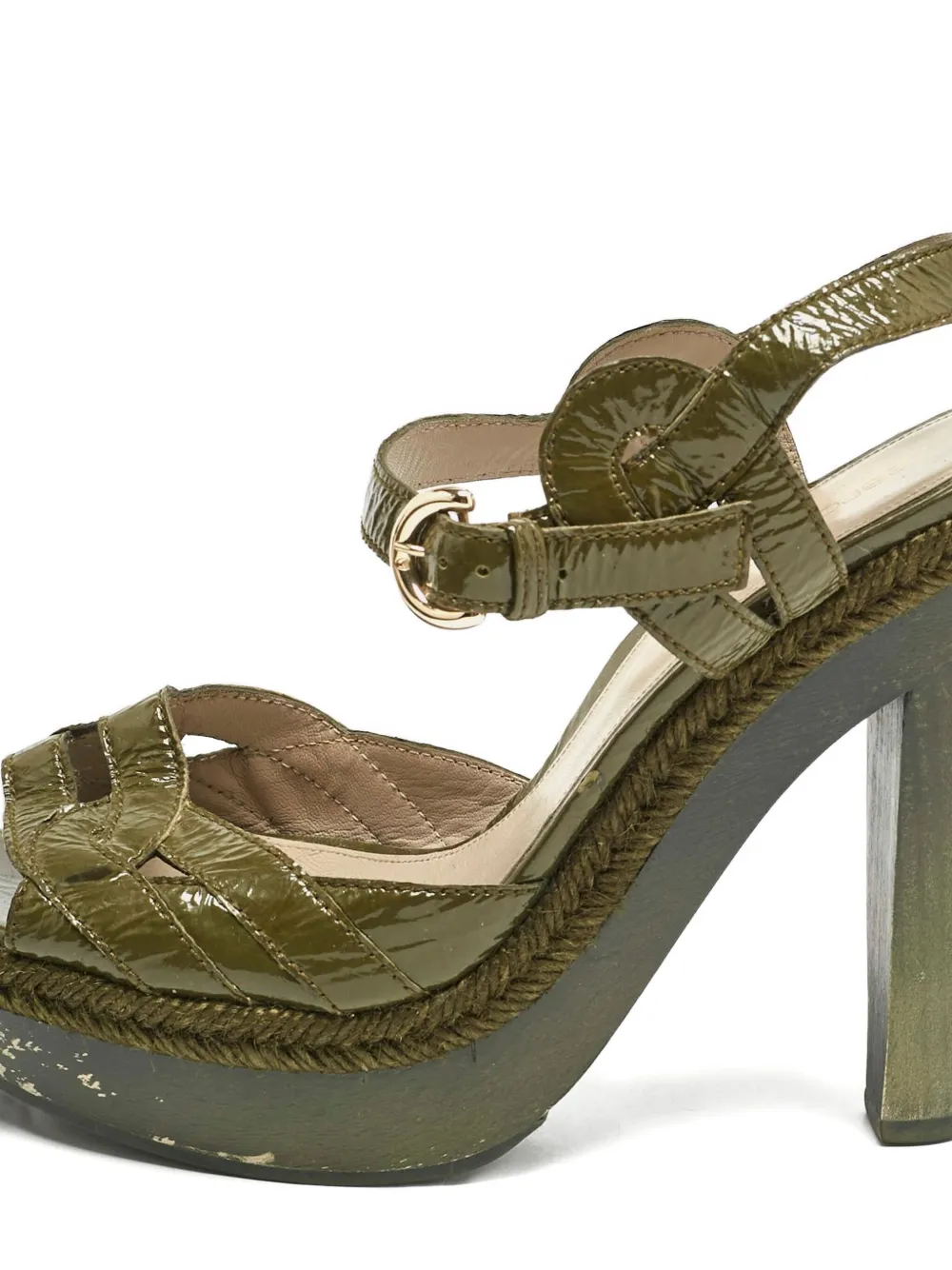 Sergio Rossi Vintage 1154657 Green - Groen