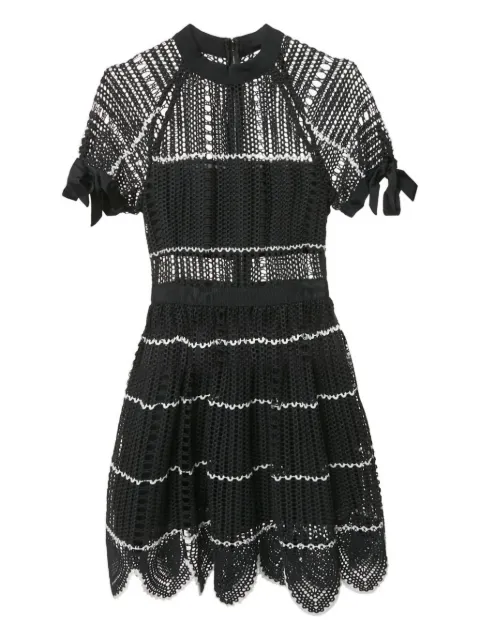 Self-Portrait vestido largo a capas 2024