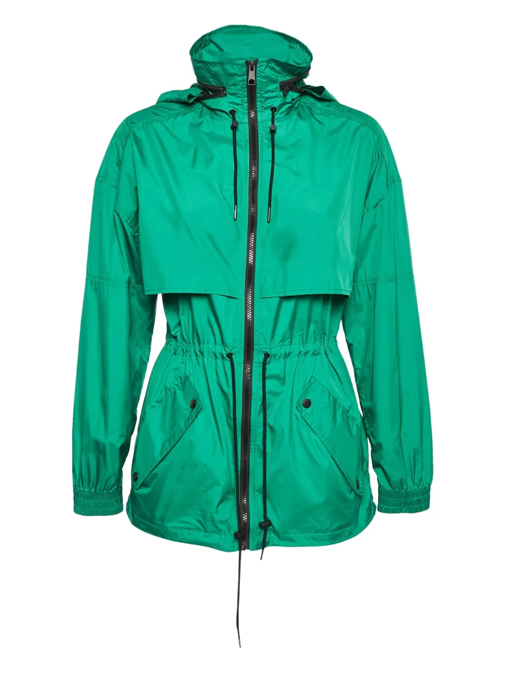 Kenzo Pre-Owned レイヤード ウインドブレーカー - グリーン Kenzo Pre-Owned レイヤード ウインドブレーカー - グリーン