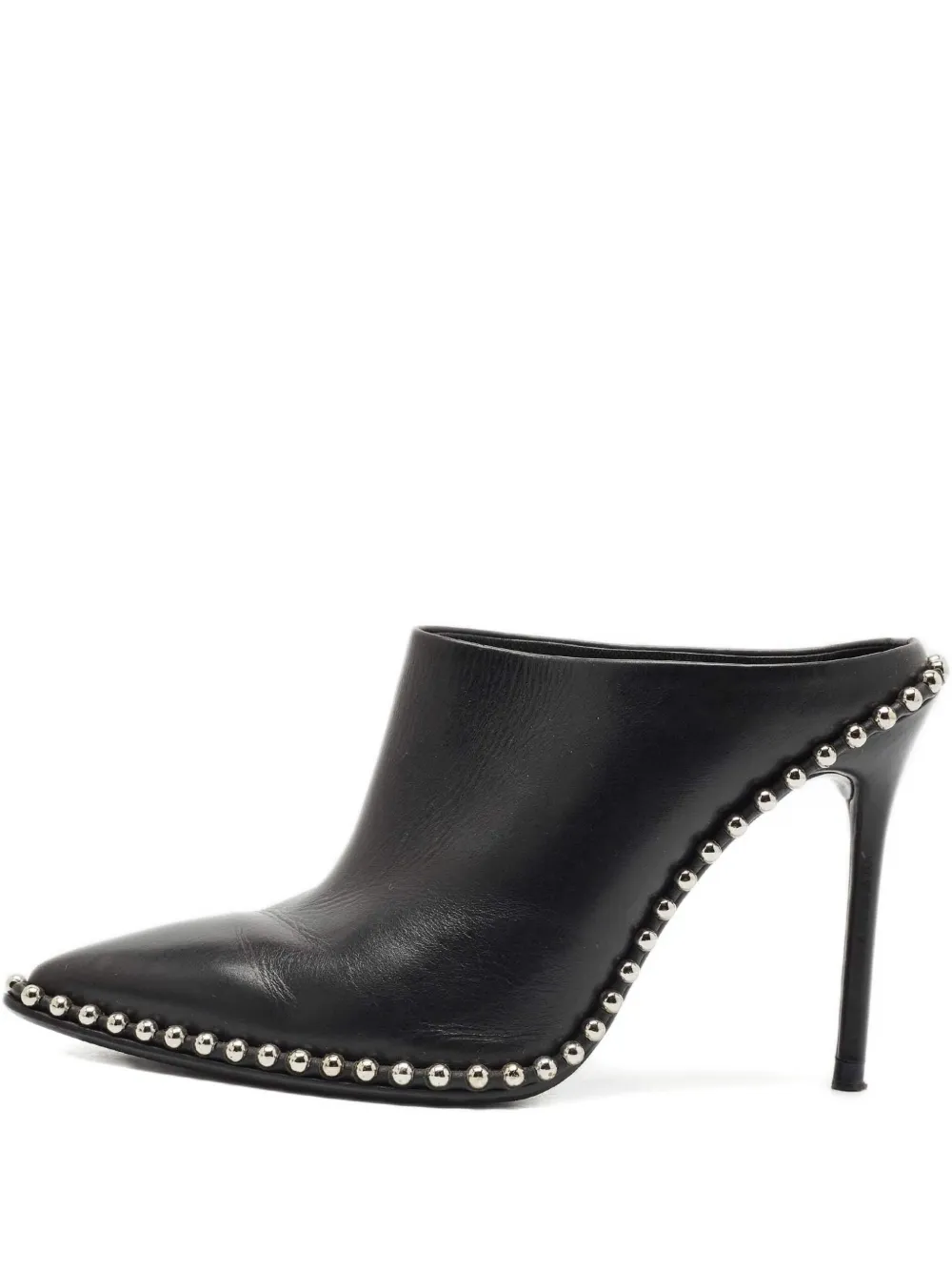 Pre-Owned Alexander Wang mules Eri con tacón 110mm | negro | Image 1