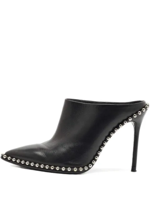 Pre-Owned Alexander Wang Eri Mules 110mm
