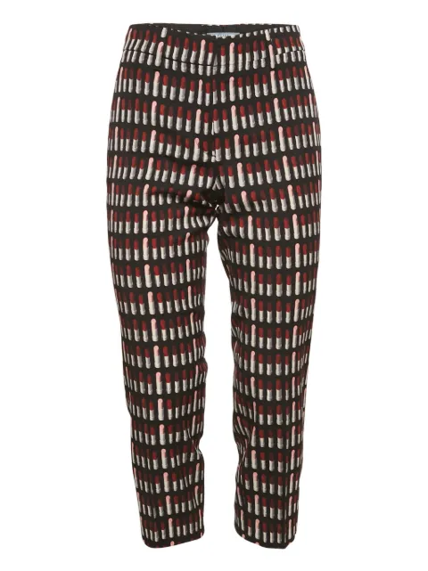 Prada Pre-Owned virgin wool blend straight-leg trousers