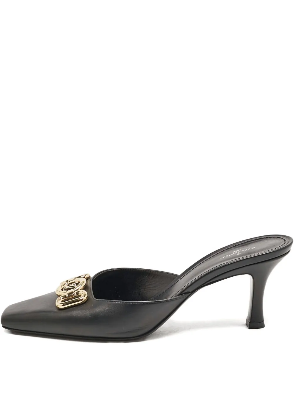 Louis Vuitton Pre-Owned mules Rotary con tacón de 75mm | negro | Image 1