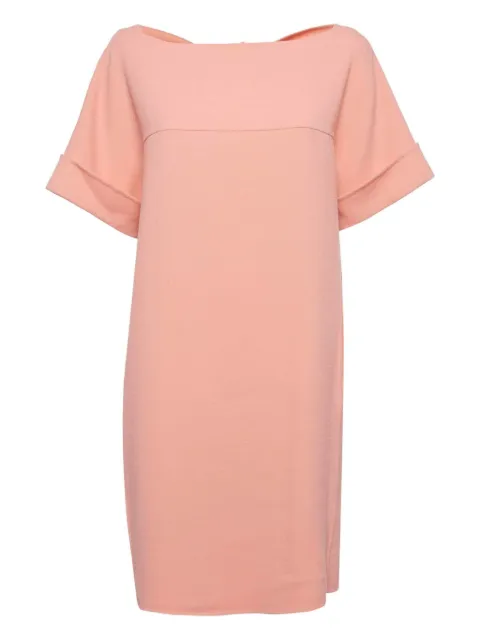 Oscar de la Renta Pre-Owned short-sleeve virgin-wool mini dress