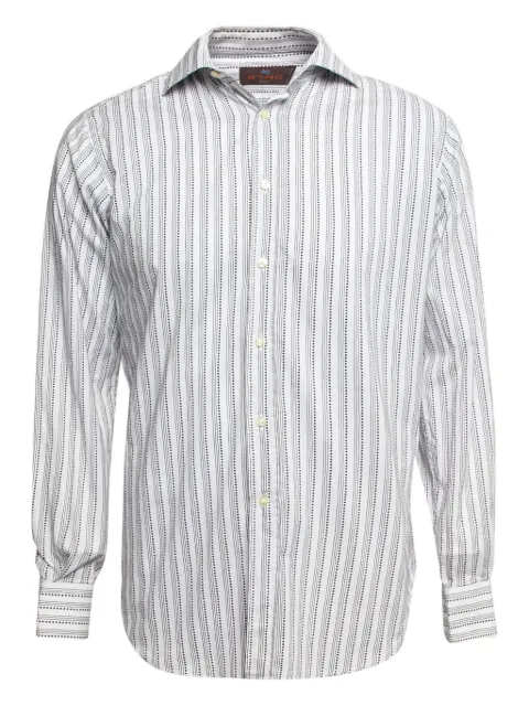 Etro Pre-Owned рубашка в полоску