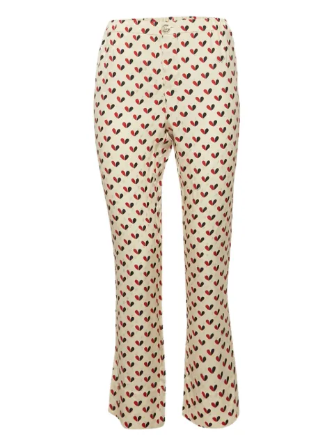 Louis Vuitton Pre-Owned satin trousers