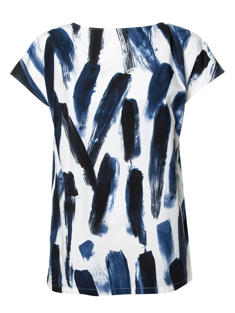 Dolce & Gabbana Pre-Owned brushstroke-print top | Blue | Image 1