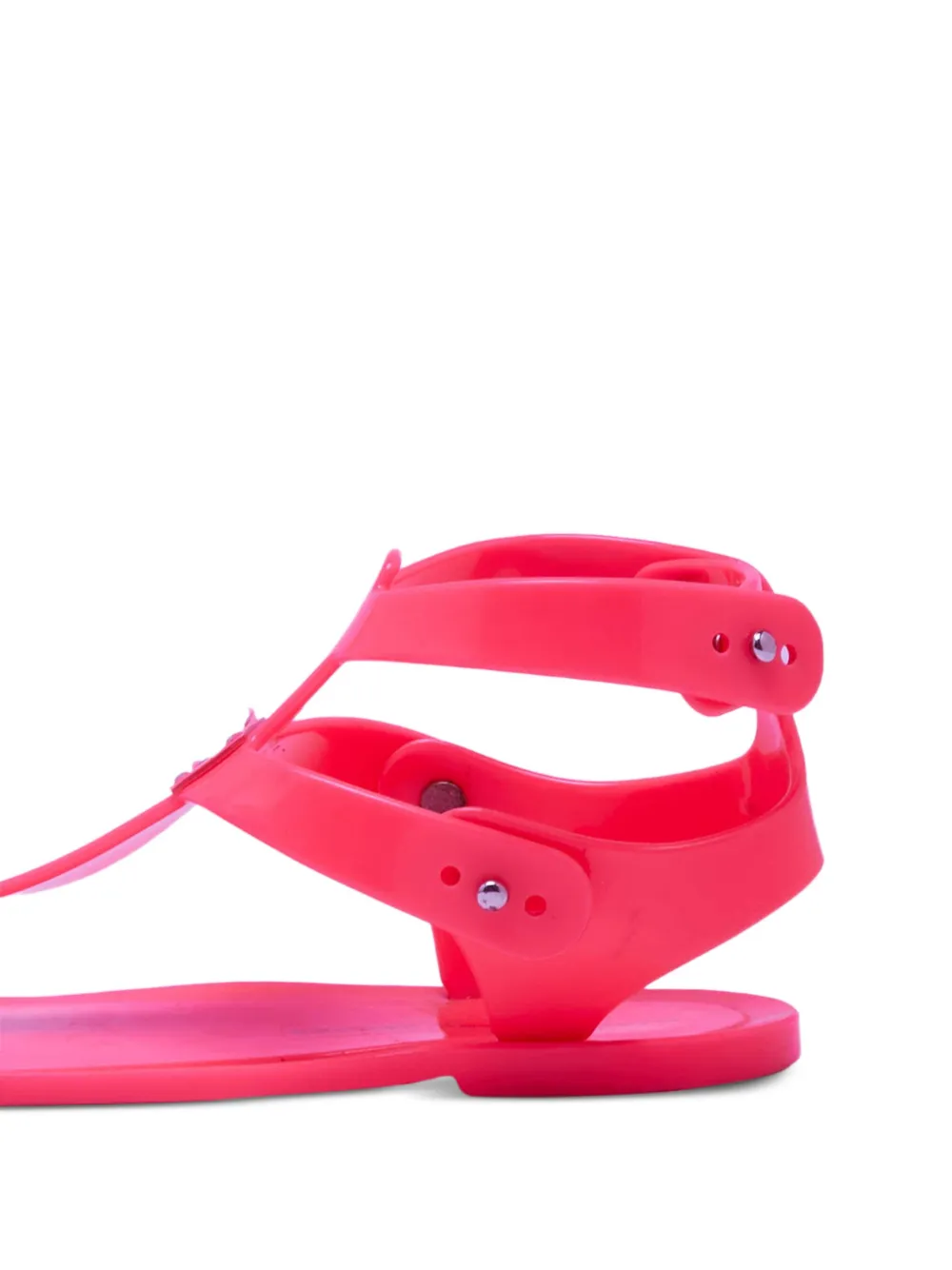 MARC JACOBS VINTAGE Pre-owned Jelly T-bar Flat Sandals In Pink