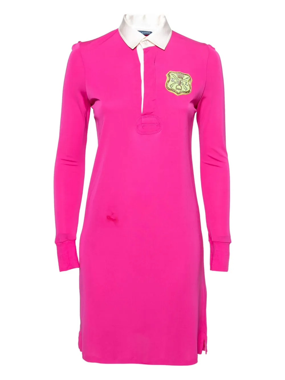 Polo Ralph Lauren Vintage logo-embroidered dress | Pink | Image 1