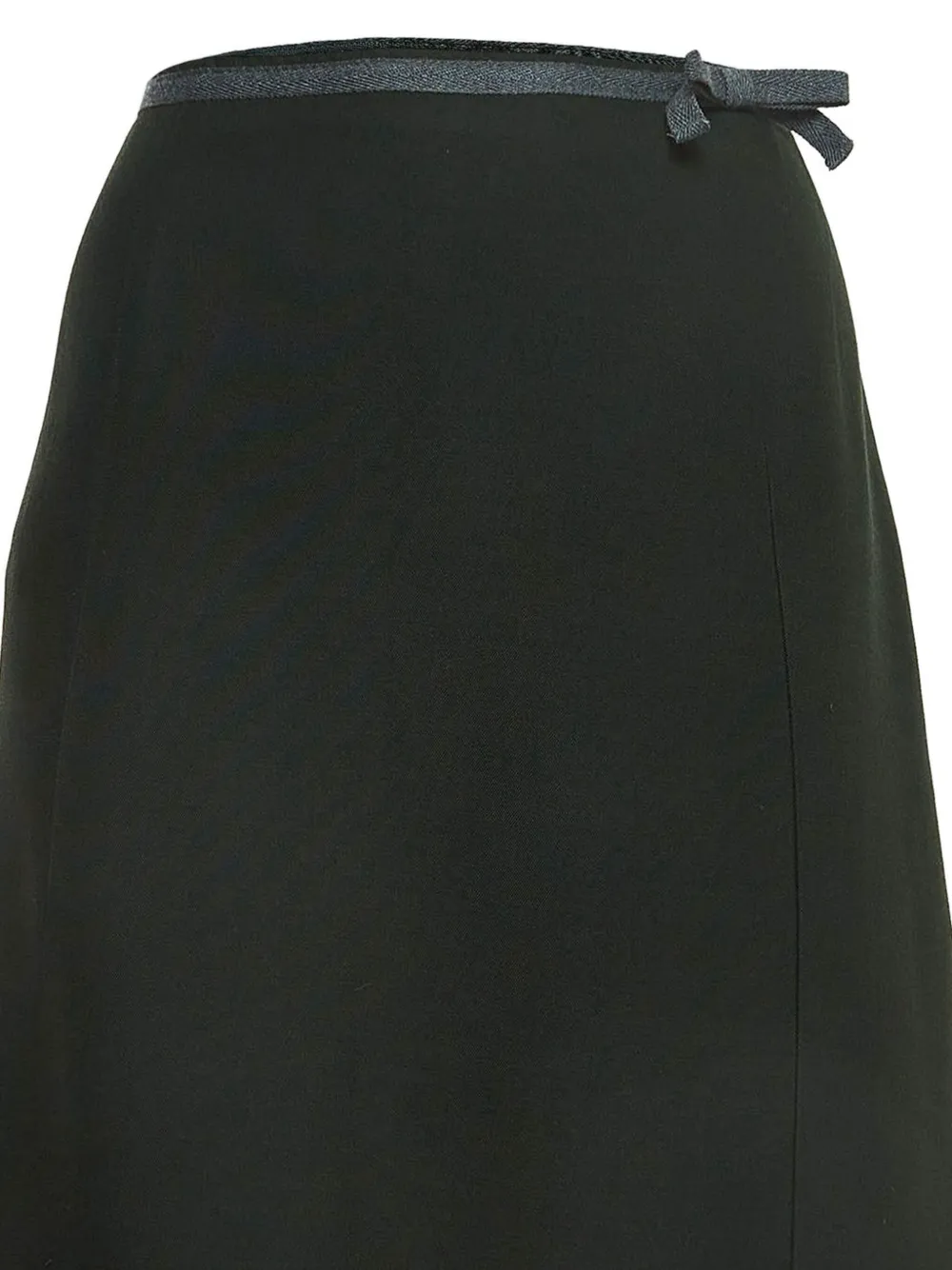 Marni Pre-Owned Rok met gerafelde rand - Groen