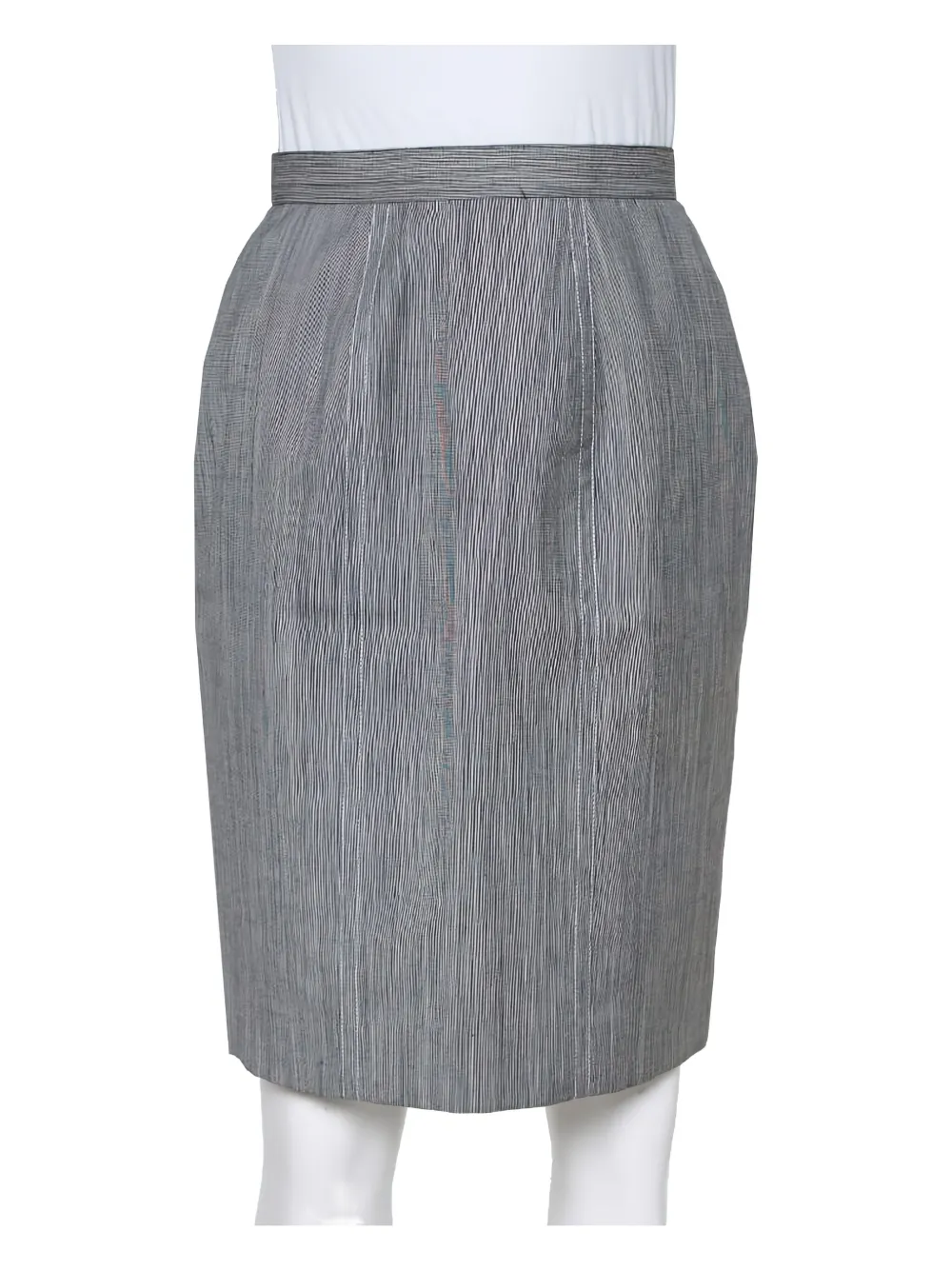 Christian Dior Pre-Owned Gonna a matita in lana anni '1900 - Grigio