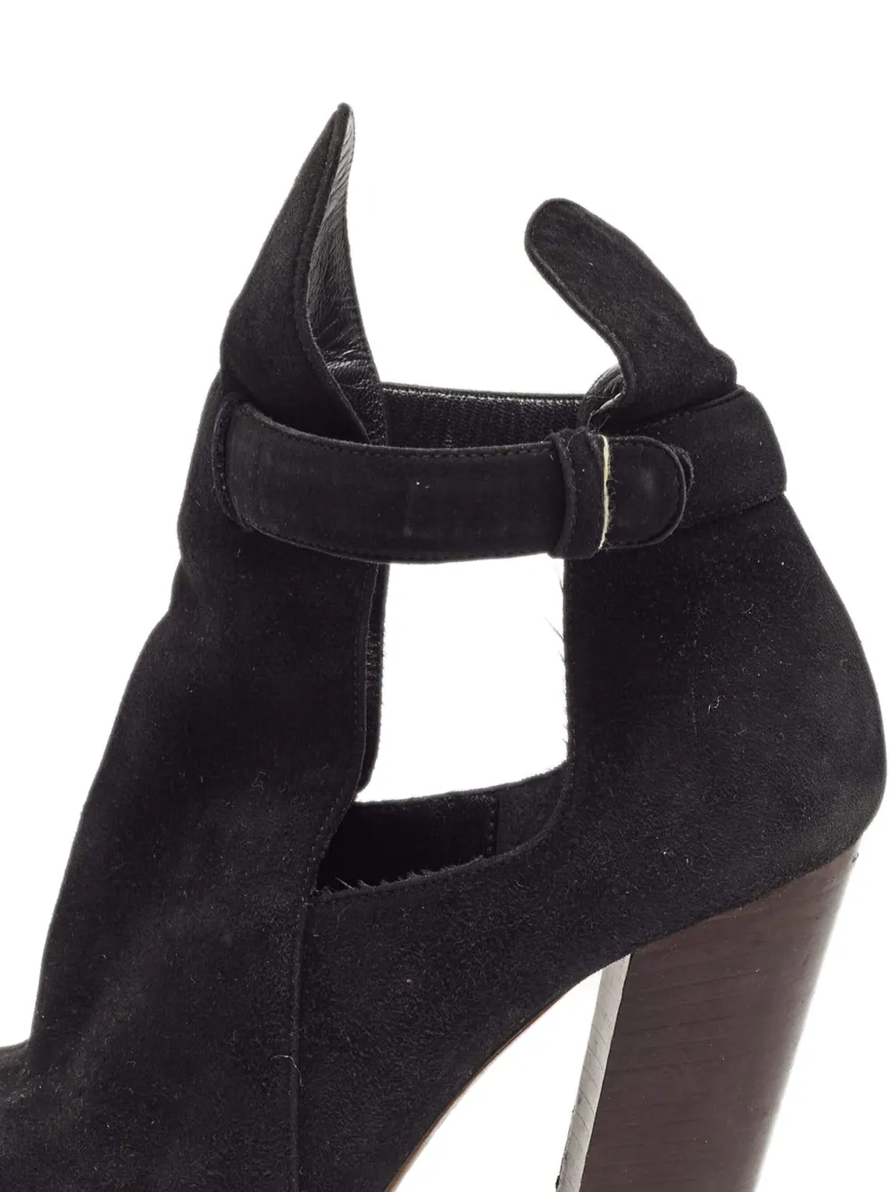 Celine Pre-Owned 130 mm laarzen met uitgesneden details - Zwart