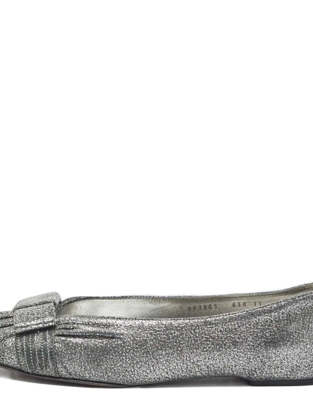 Ferragamo Pre-Owned 997861 Metallic - Grijs