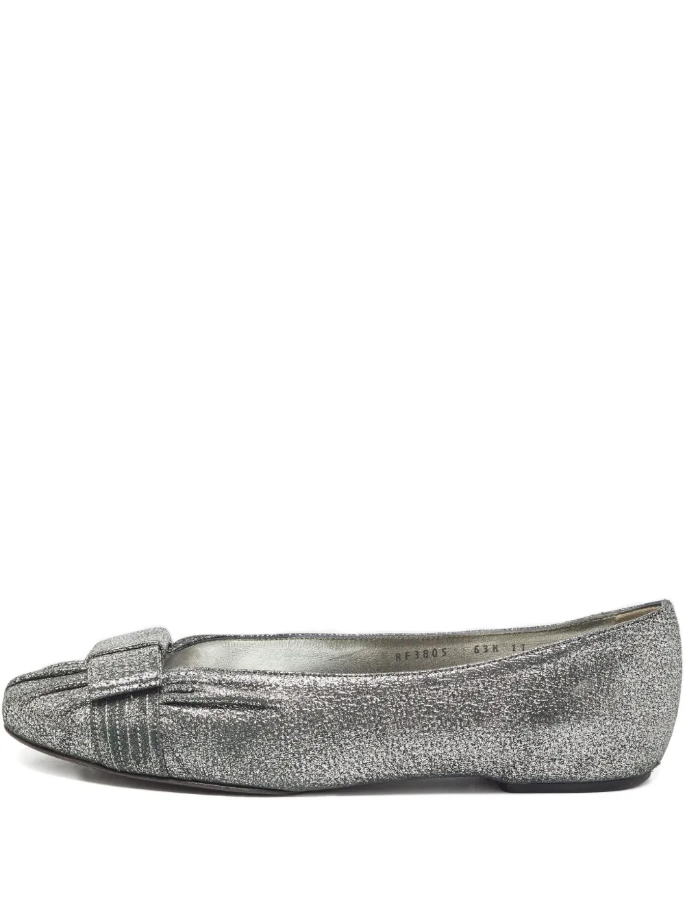 Ferragamo Pre-Owned 997861 Metallic - Grau
