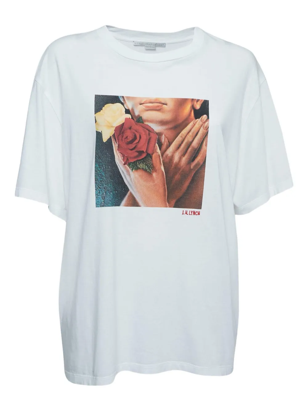 Stella McCartney Pre-Owned playera con estampado gráfico | blanco | Image 1