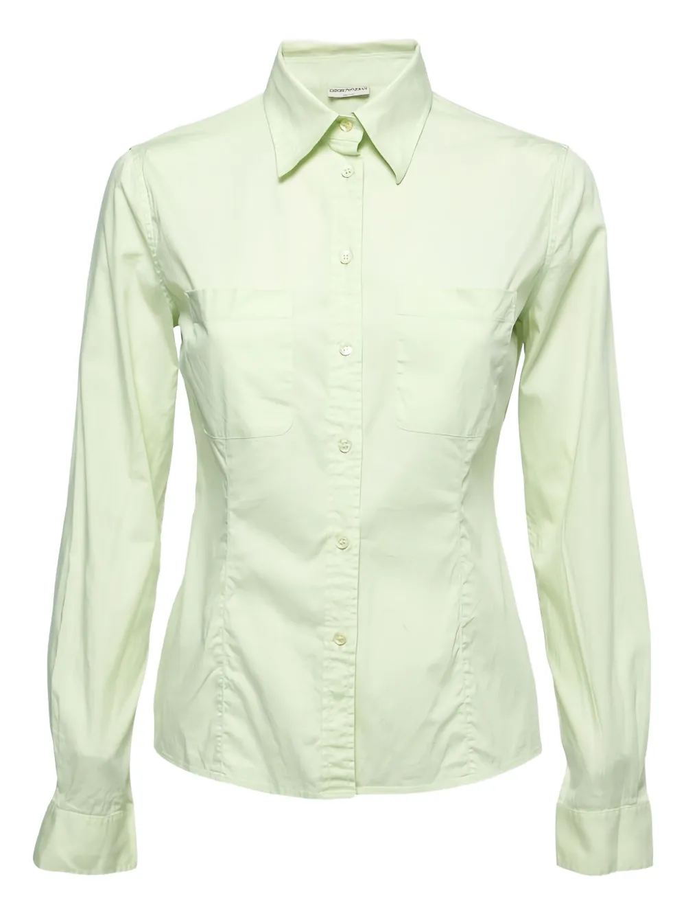 Emporio Armani Pre-Owned chest-pockets shirt | Green | Image 1