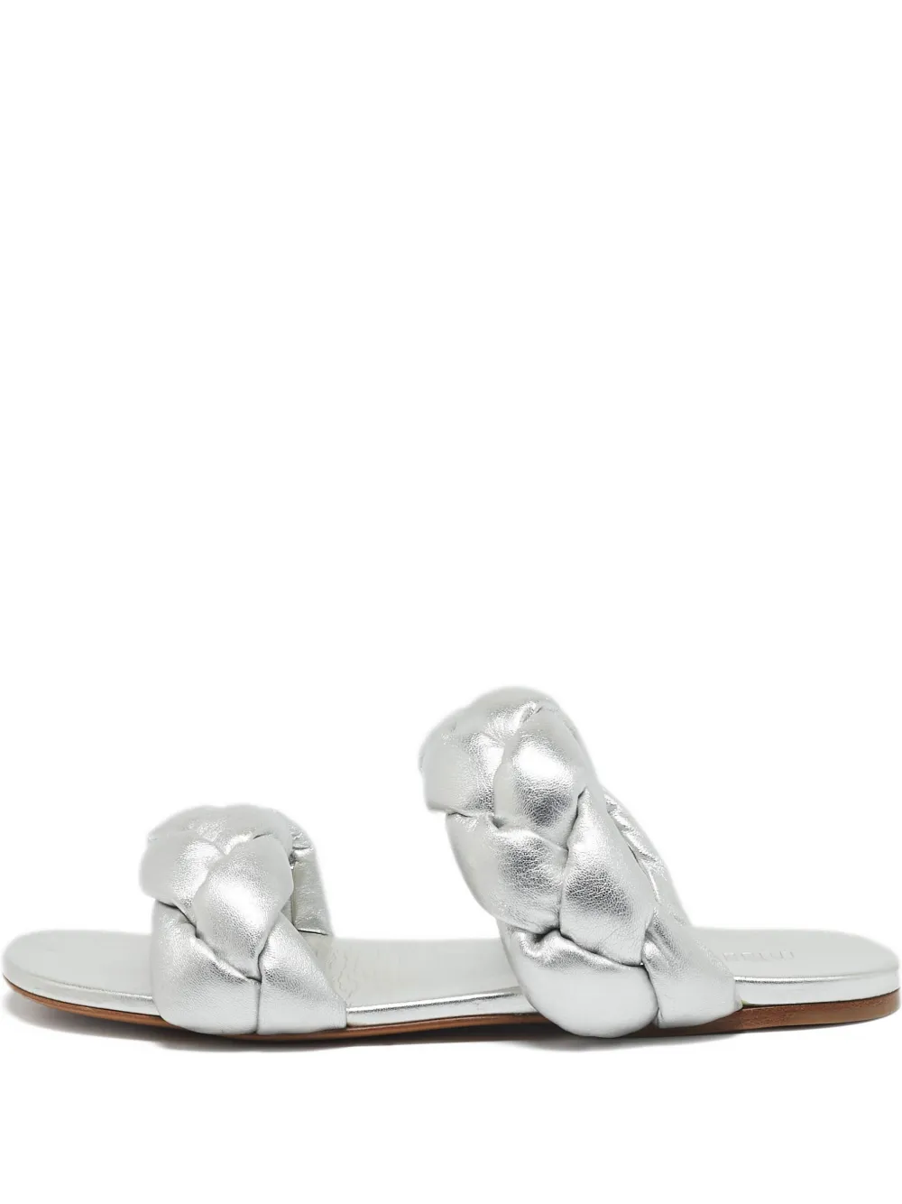 Miu Miu Pre-Owned Geflochtene Sandalen | Grau | Image 1