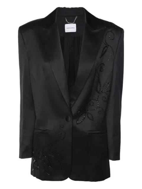 Magda Butrym beaded-floral blazer